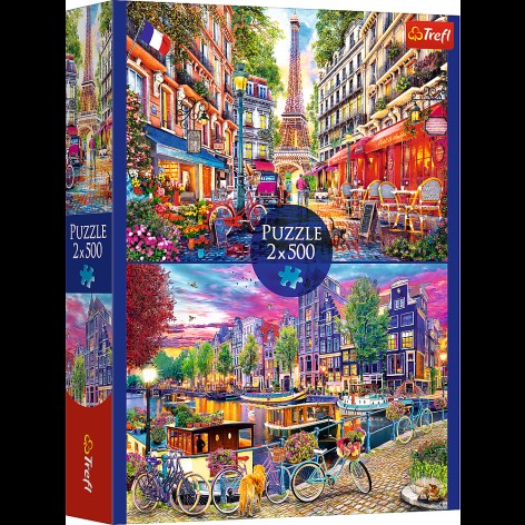 *Пазли - (2х500 елм.) - 