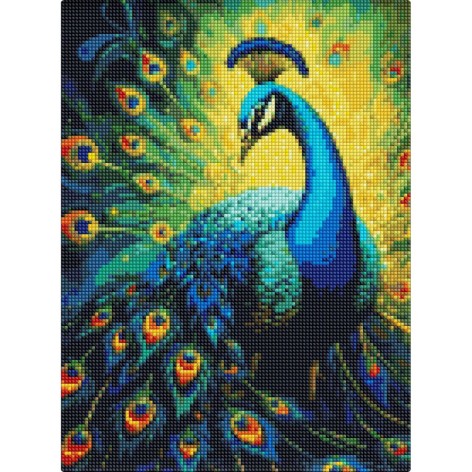 Алмазна мозаїка без підрамника 