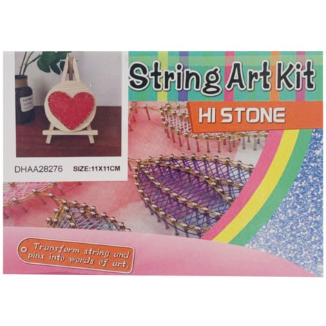 Детский набор для творчества стринг-арт 