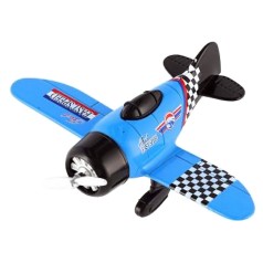 Самолет металлический инерционный, XG879-102 Синий