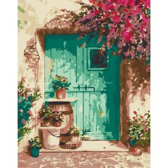 Картина за номерами без підрамника 