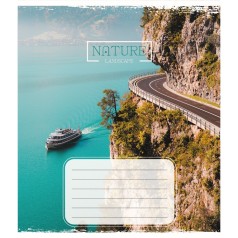 Зошит учнівський "Краєвид" 036-570106K-5 в клітинку, 36 аркушів