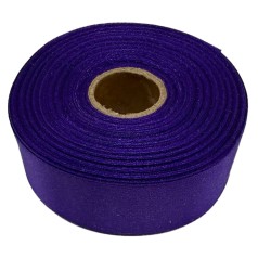 Атласна стрічка для рукоділля АБ-312, 2,5 см x 23 м, фіолетовий