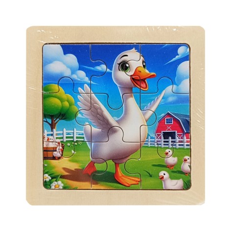 Детский деревянный пазл-вкладыш 