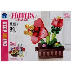 Конструктор дитячий "Hippeastrum" BB006-8, 94 деталі