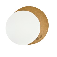 Ґрунтоване ДВП 17025 кругле діаметром 45 см