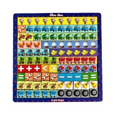 Дерев'яний пазл-сортер 