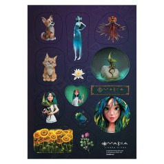 Набор детских наклеек 