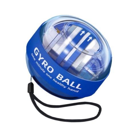 Гироскопический эспандер 65386(Blue) LED-подсветка, ремешок