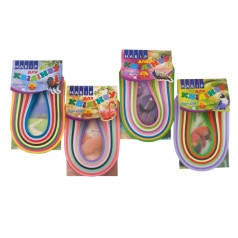 Набір паперу для квілінгу "Птахи" Kvil-birds-3mm-30cm 9 кольорів по 25 стрічок