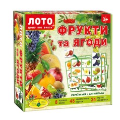 Дитяча настільна гра лото 