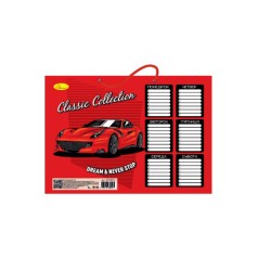 Ламіноване розклад уроків "Classic Collection" АП-0801-10  А4