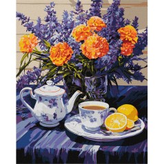 Картина за номерами "Лавандова гармонія" KHO3265 40х50см                                          