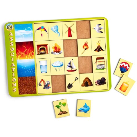 Дерев'яний пазл-вкладиш 