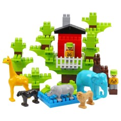 Дитячий набір конструктора "Будинок на дереві" 1089TXK 130 деталей