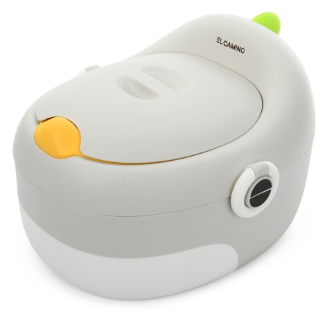 Детский горшок "MULTI POTTY" ME 1142 MULTI POTTY Gray, накладка на унитаз, подставка для ног