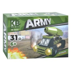 Дитячий конструктор "Військова техніка" KB 2016D 31 деталь