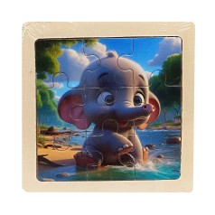 Детский деревянный пазл-вкладыш 