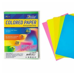 Набор цветной бумаги А4 134771, 250 листов
