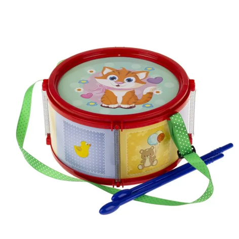 УЦІНКА! Барабан дитячий, маленький Colorplast 1-003-UC