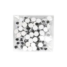 Творчій набір для аплікацій "Очі" ЕД-520, 8 мм, 10 грам, 230 штук