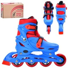 Ролики раздвижные детские A4151-M-BL размер (35-38)