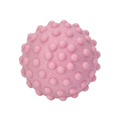 М'яч масажний для йоги/фітнесу MS 4191(Pink) текстурний, TPR, 5 см, 65 грам