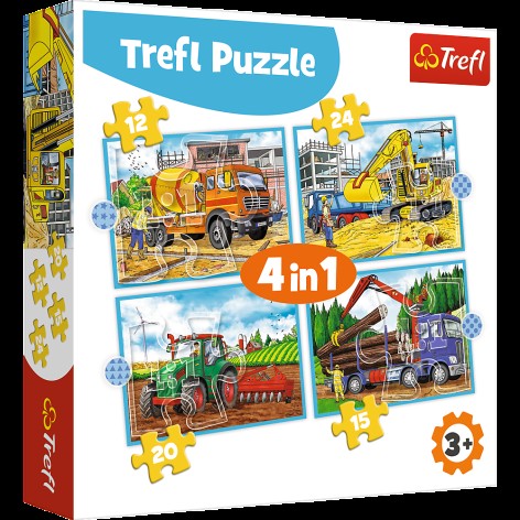 Пазли - (4в1) - 