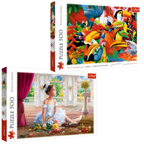 Пазлы - (500 + 500 Элм.) - 