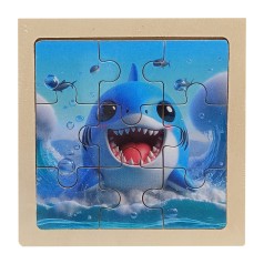 Детский деревянный пазл-вкладыш 