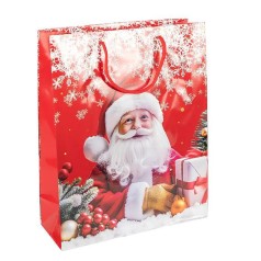 Пакет подарунковий "Новий Рік" 2565-2-3 розмір 26х32х10 см  
