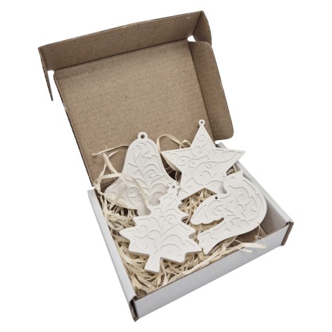 Різдвяні гіпсові фігурки gips001 для декорування