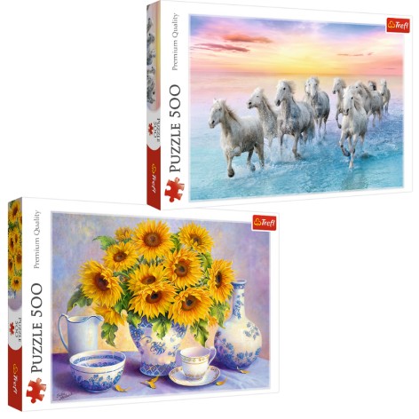 Пазлы - (500 + 500 Элм.) - 