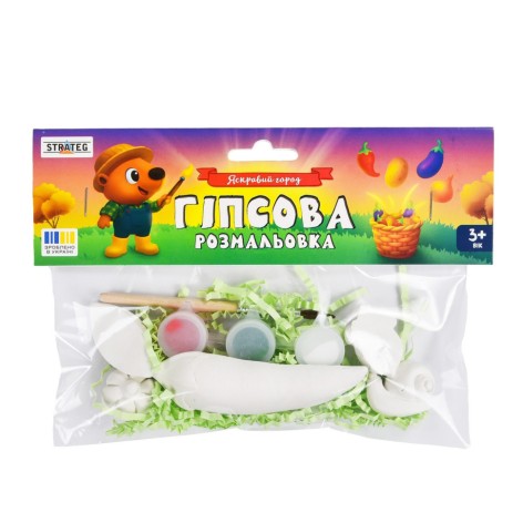 Набір для творчості Гіпсова розмальовка "Яскравий город" 31060