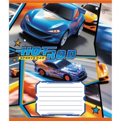 Зошит учнівський "Супертрак" 018-530353K-5 в клітинку, 18 аркушів