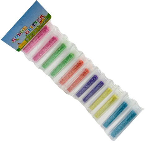 Набір для творчості глітер CG-12/12 в баночках 12 шт