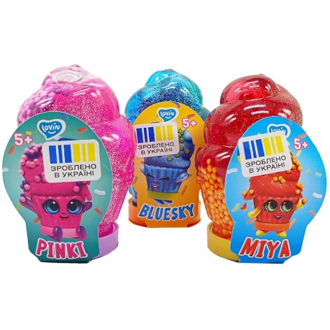 Іграшка-антистрес Слайм Сupcake Slime 80183, 75 мл