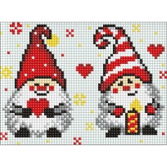 Алмазна мозаїка без підрамника для дітей "Чарівний гном" AMM1064, 15х20 см                        