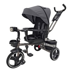 Дитячий триколісний велосипед MT 1003-2 сірий