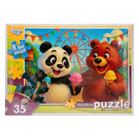 Дитячі м'які пазли 