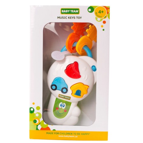 Детская музыкальная игрушка "Ключики" 8622 световые и звуковые эффекты