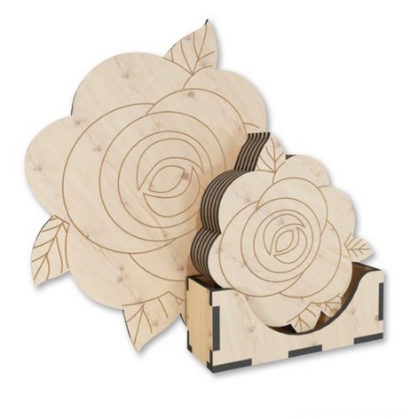 Дерев'яна підставка під гаряче 