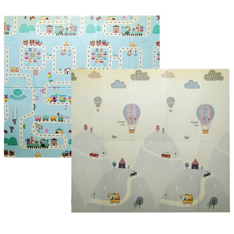 Развивающий термоковрик "Парк" MR 1316-1-1 размер 180x200х0,8 см 