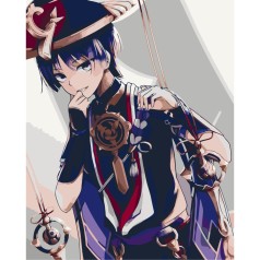 Картина за номерами без підрамника 