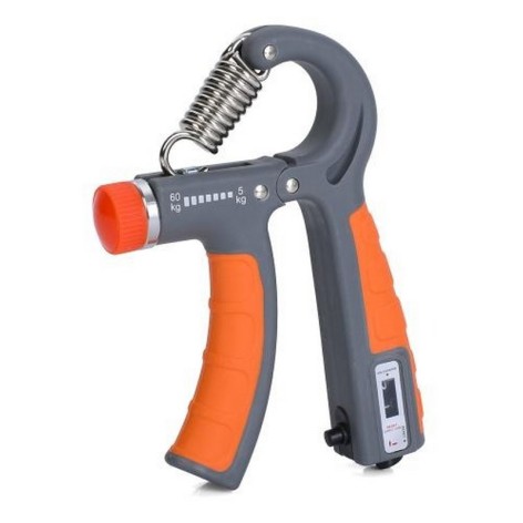 Еспандер кистьовий MS 4122-1(Orange) з лічильником, навантаження 5-60 кг