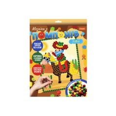 Набор для творчества мозаика из помпонов 