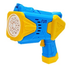 Дитячий генератор мильних бульбашок Пістолет 2238 (Blue) зі світлом