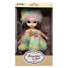 Дитяча іграшкова лялька 1361-7 шарнірна, розмір 15 см