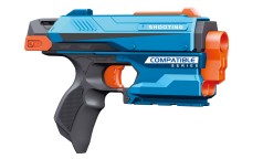 *Іграшковий пістолет механічний з м'якими набоями (6 шт.) (22 х15см)