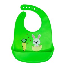 Слюнявчик силиконовый 